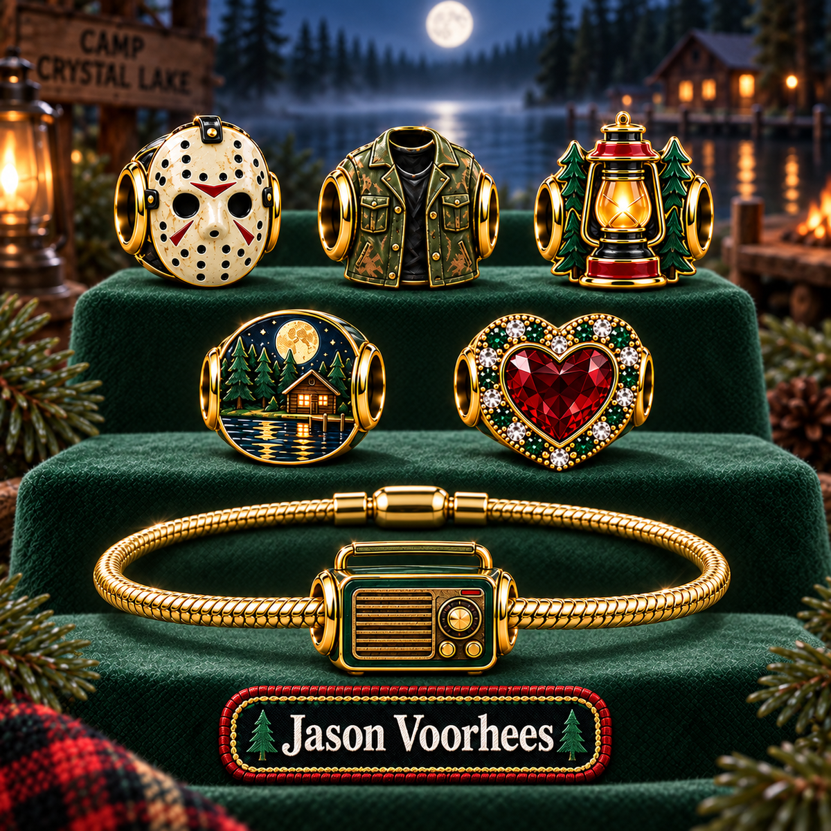 JAVOR Gold Charm Set PNPA